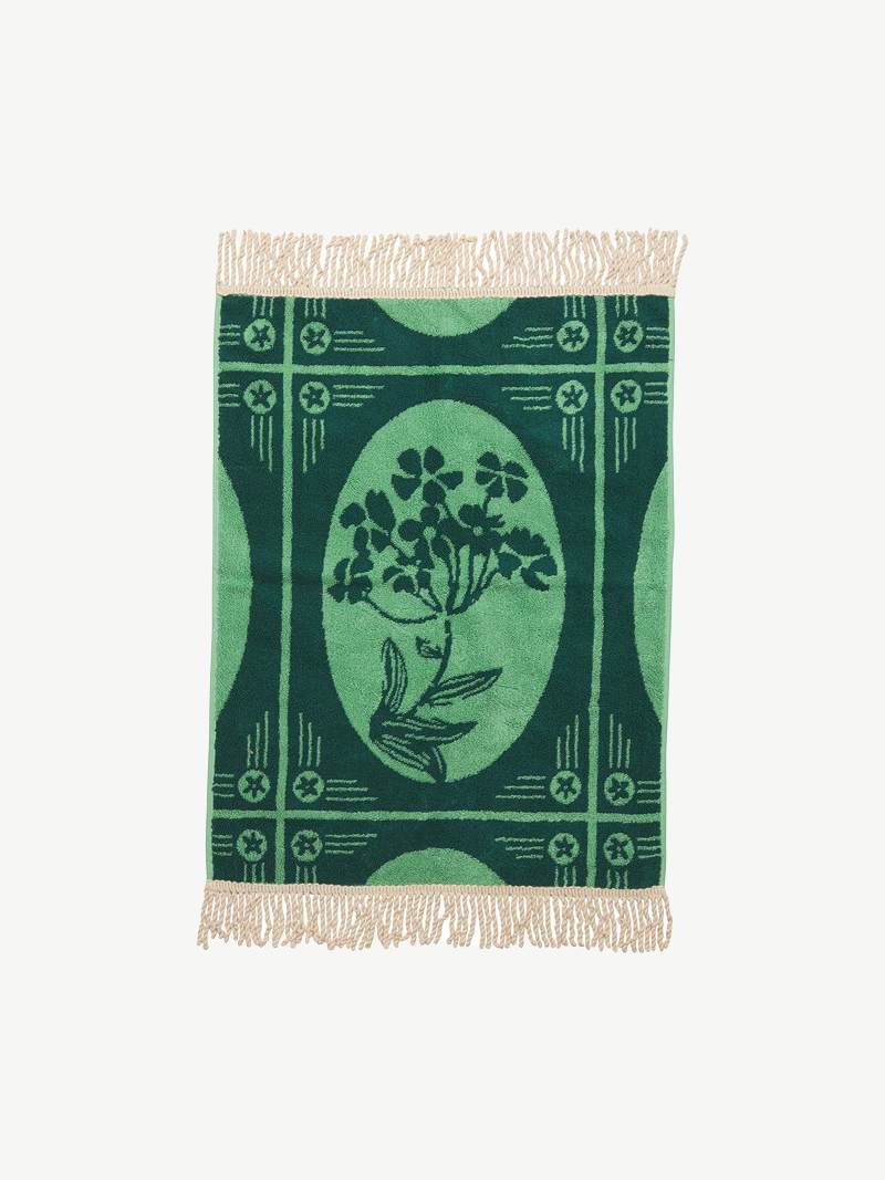 Sage x Clare Gigi Hand Towel - Emerald