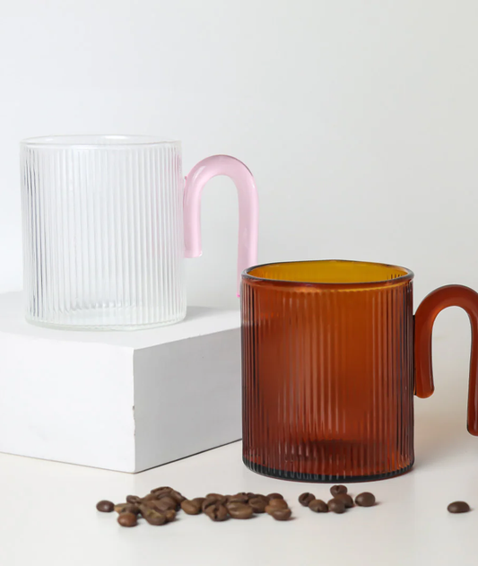 Archer ribbed glass cup - s coop