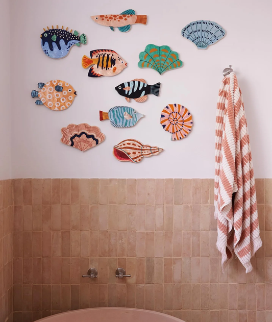 ISOLDE SHELL WALL ART