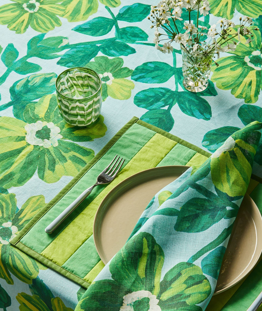 Watercolour green tumblers - - B & N