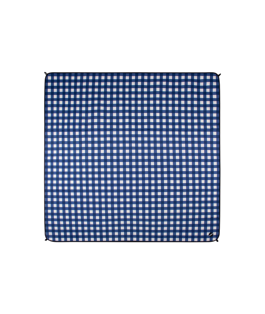 Kollab - picnic mat - blue check