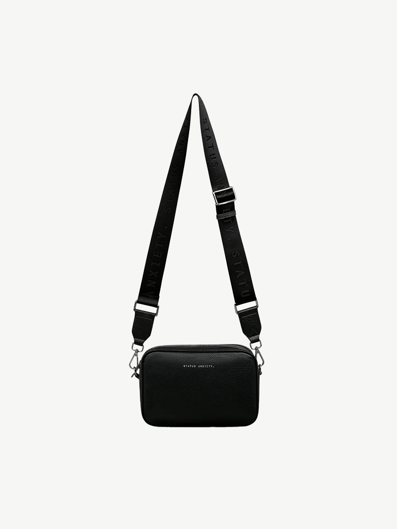 Status Anxiety - plunder with webbed strap - camel