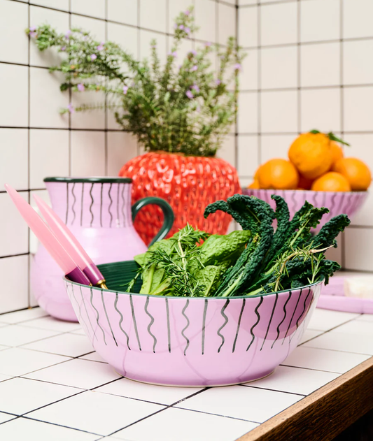 Kip & Co - Alpine Peaks Salad Bowl One Size