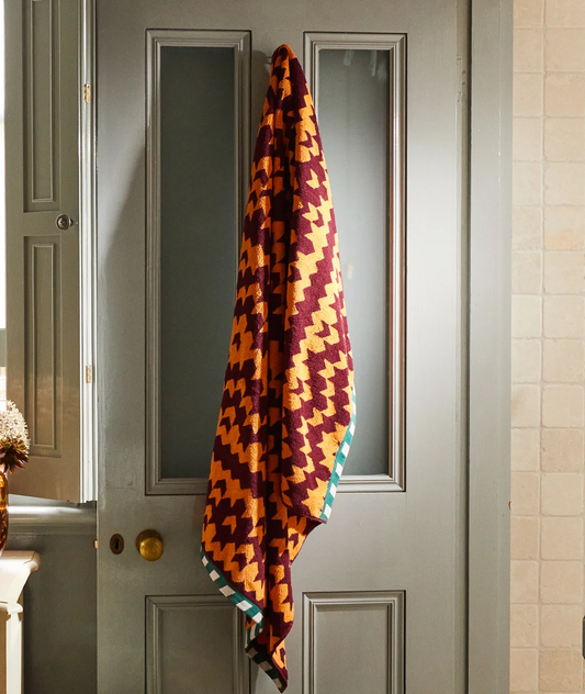 Sage x Clare Arlette bath sheet - Kent