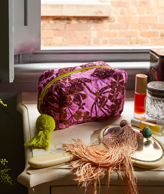 Sage x Clare Jeanette Beauty Bag