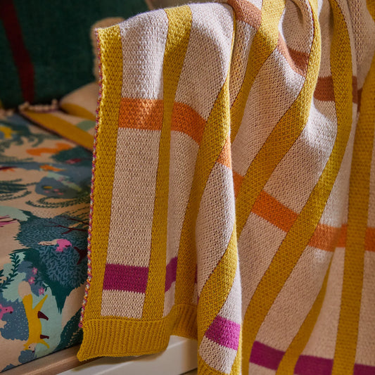 Sage x Clare Morell blanket pram blanket