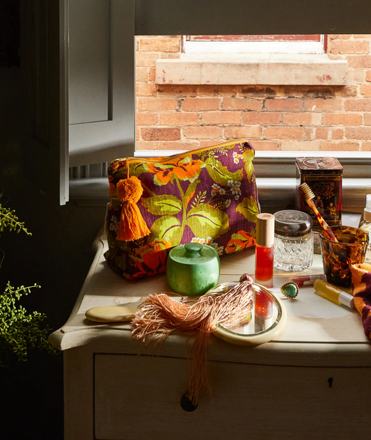 Sage x Clare Margot Cosmetic Bag