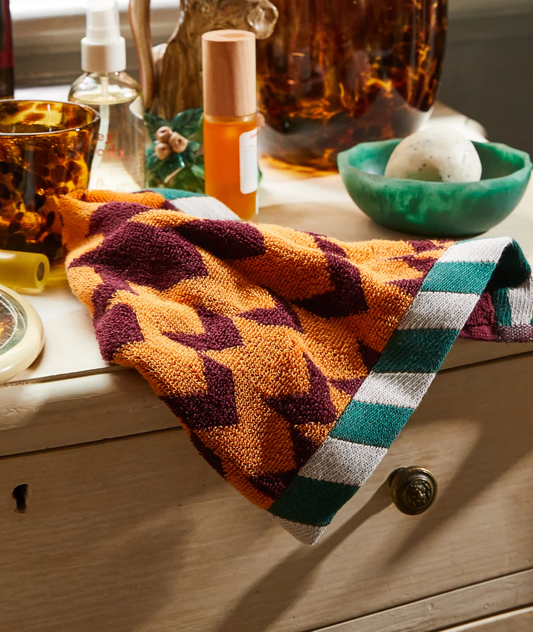 Sage x Clare Arlette face washer - Kent