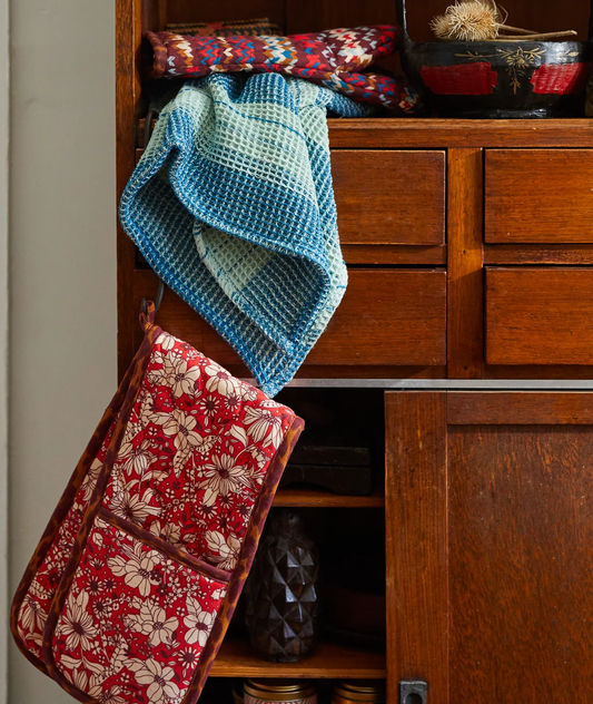 Sage x Clare Brigitte Tea Towel - Jade