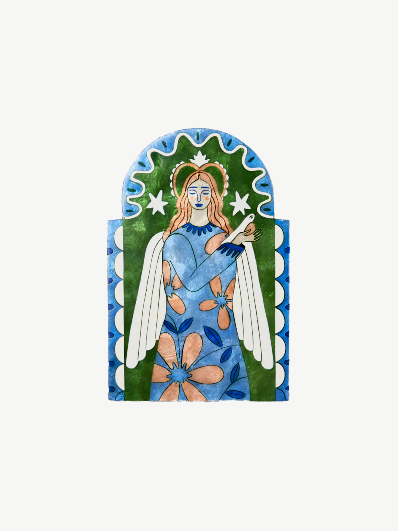 GARDIENNE ANGEL GREEN WALL ART