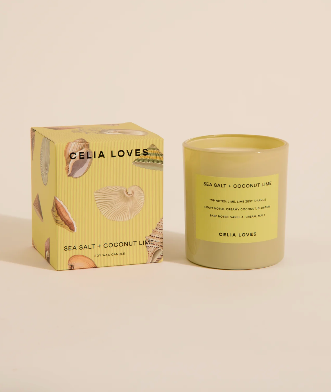 Celia Loves - 80 hr Field Notes Sea Salt Coconut Lime