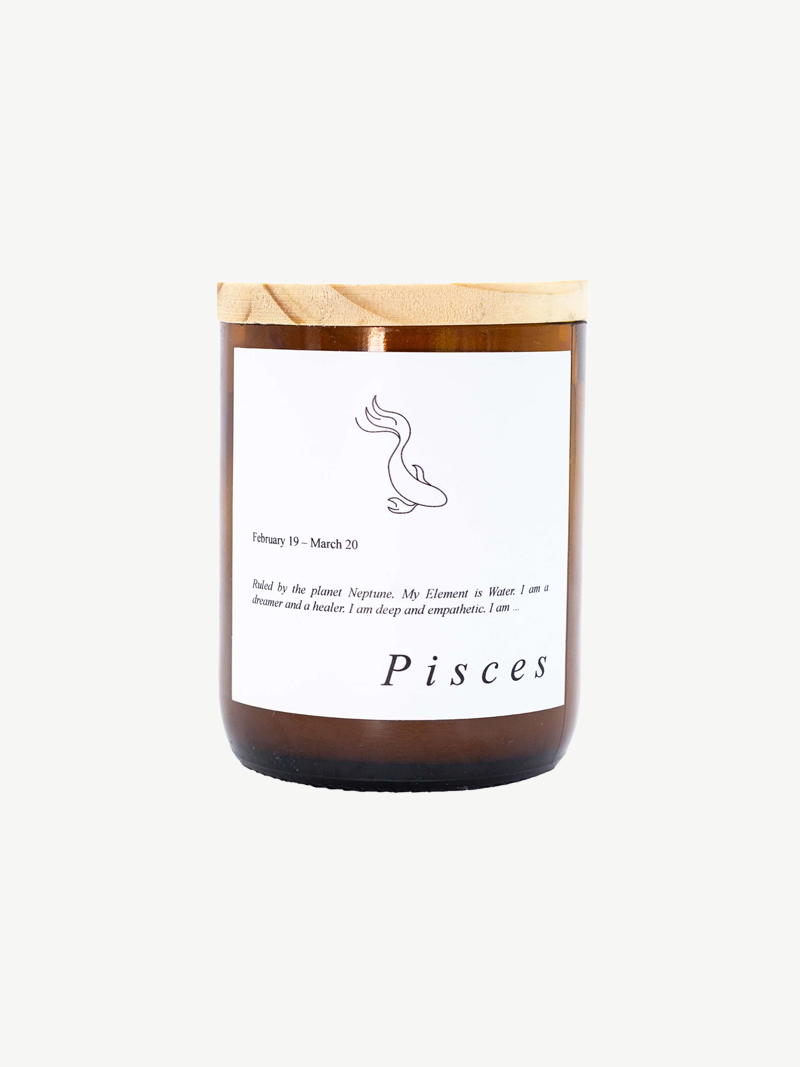 Commonfolk Zodiac Candle - Pisces