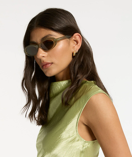 Status anxiety - sunglasses - dopamine pear