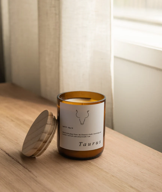 Commonfolk Zodiac Candle - Taurus