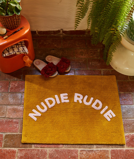 Sage x Clare Tula Nudie Bath Mat - Pear