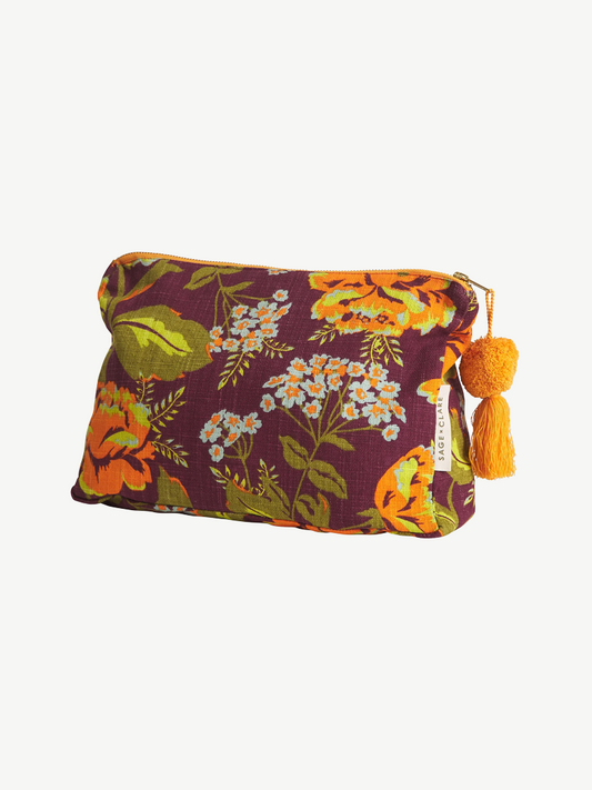 Sage x Clare Margot Cosmetic Bag