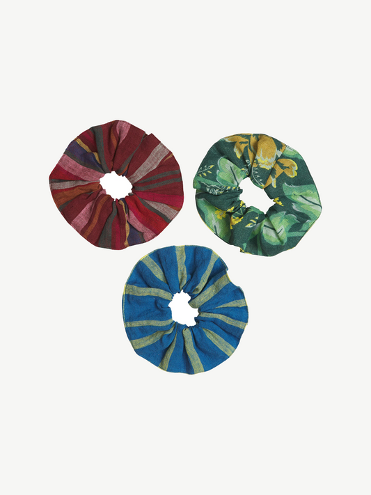Sage x Clare Corinne Scrunchie -Set of 3