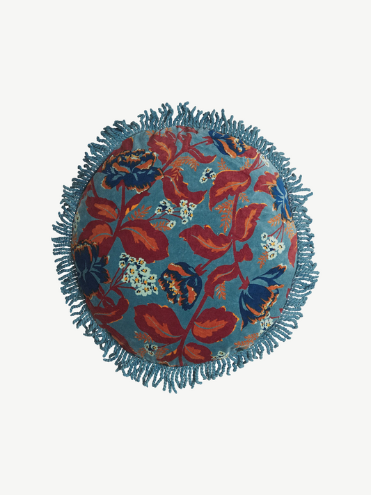 Sage x Clare Margot Velvet Cushion - Celeste Feather Insert
