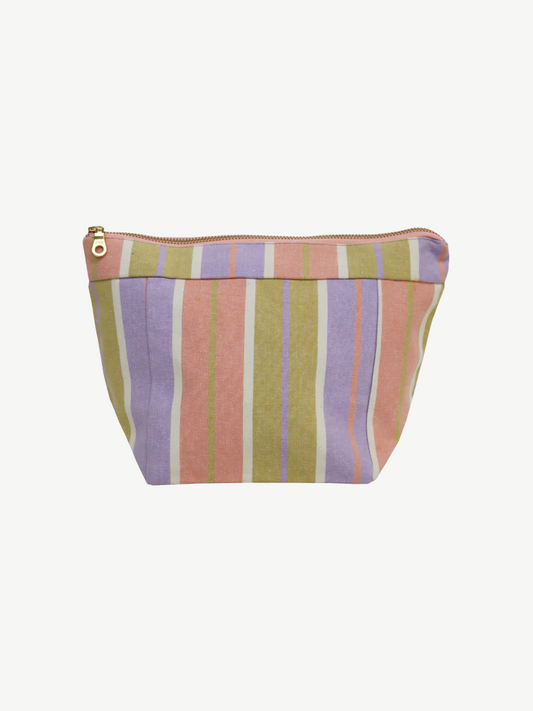 Mosey me - Miami stripe cosmetic case