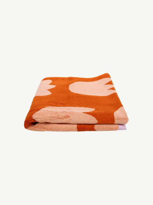 Mosey me - tulip bath towel