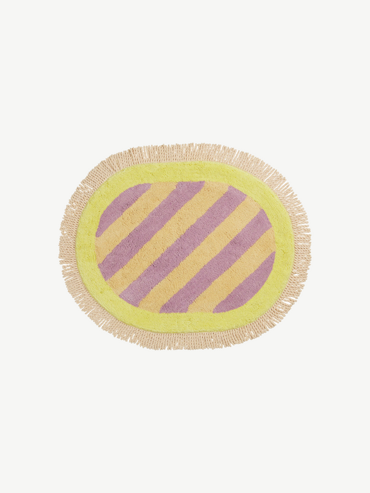 Sage x Clare Jarita Bath Mat - Mauve