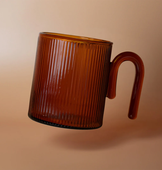 Archer ribbed glass cup - s coop