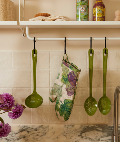 Enamel sage kitchen set  - B & N
