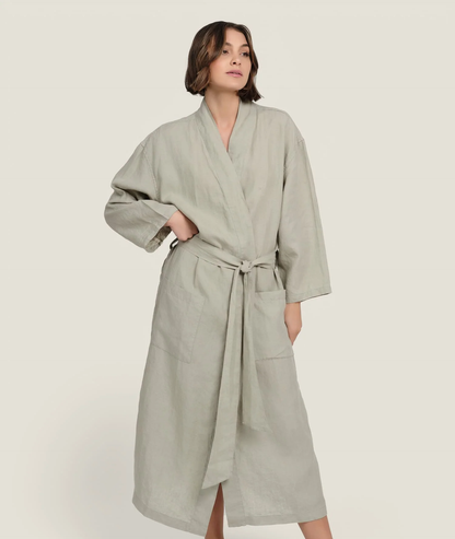 Carlotta & Gee - robe sage (s-m)