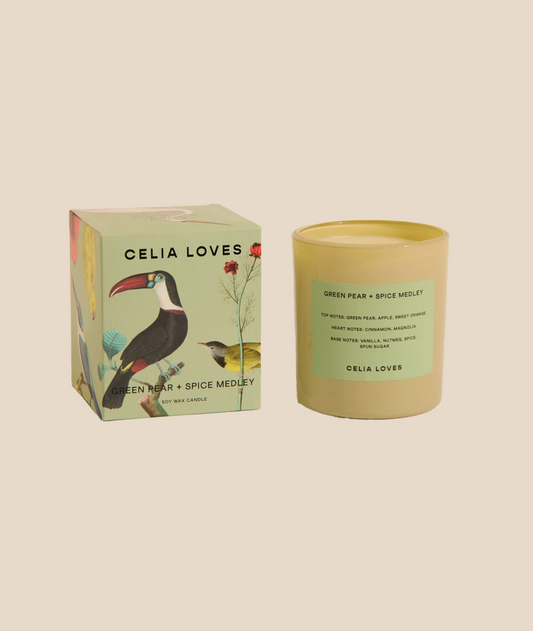 Celia Loves - 80 hr Field Notes Green Pear Spiced Medley
