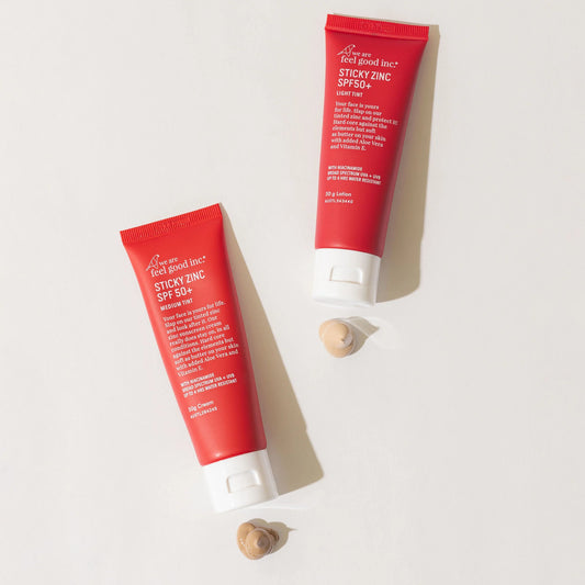 We are feel good inc Sticky Zinc Medium Tint SPF50+ 50g
