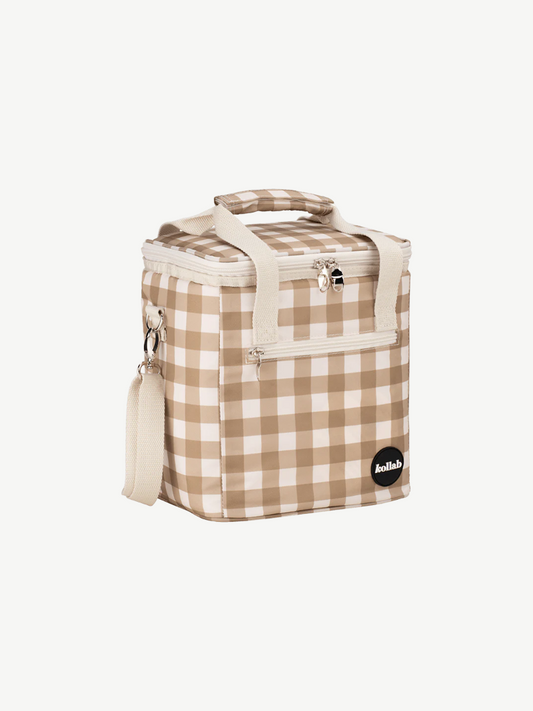 Kollab - mini cooler Olive check