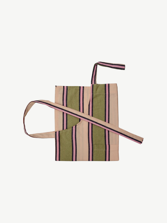 Mosey me - Carnival Striped apron