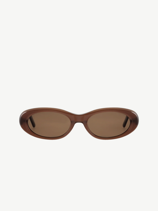 Status Anxiety - sunglasses - dopamine brown