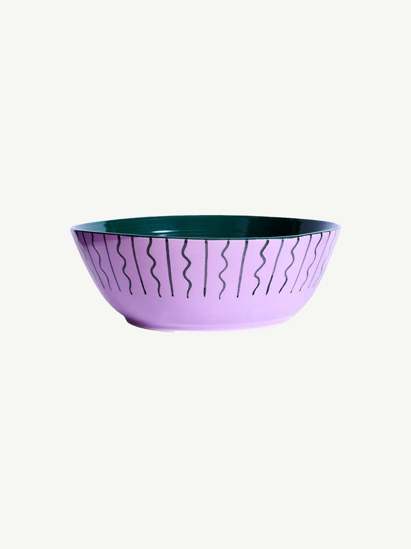 Kip & Co - Alpine Peaks Salad Bowl One Size