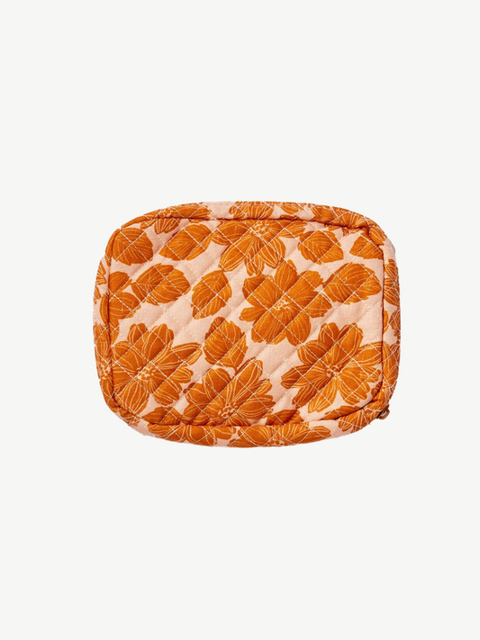 Margot tan toiletry bag small
