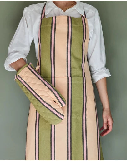 Mosey me - Carnival Striped apron