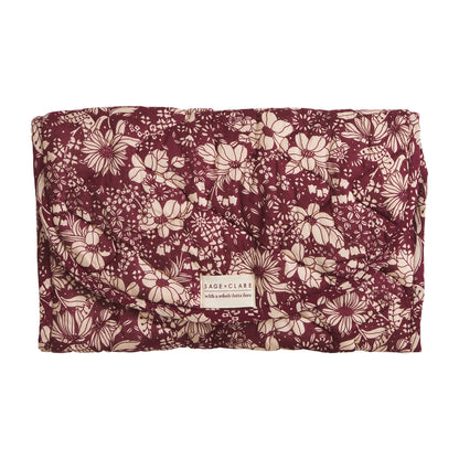 Sage x Clare Evette change mat - mahogany