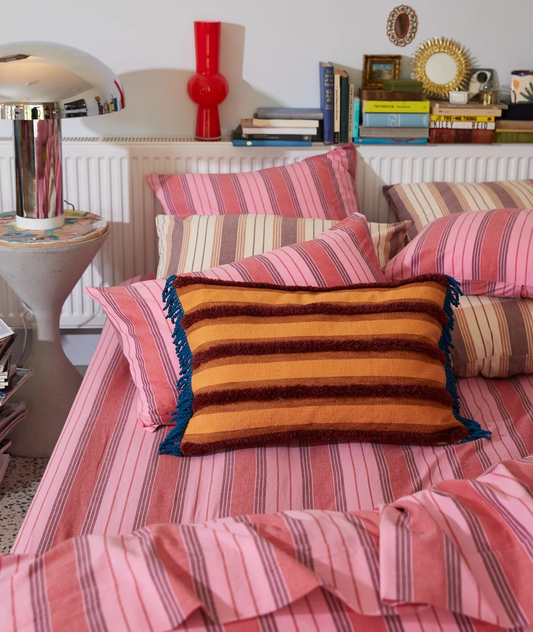 Sage x Clare Dumas Tufted Cushion -Kent feather Insert
