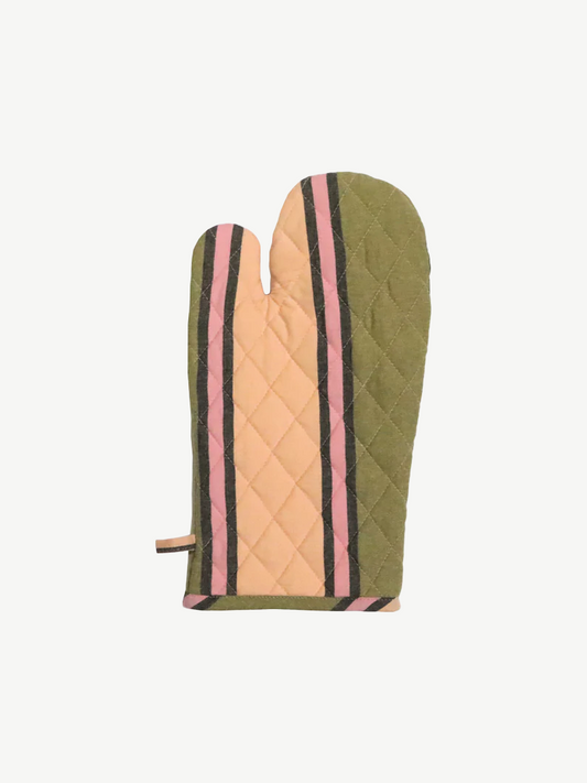 Mosey me - Carnival striped oven Mit