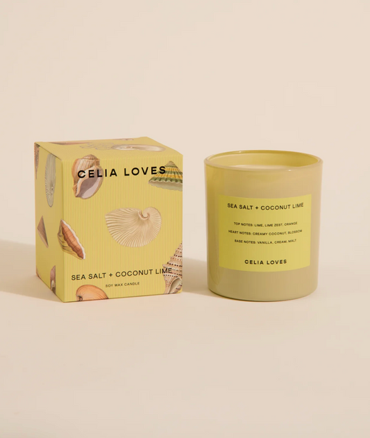 Celia Loves - 80 hr Field Notes Sea Salt Coconut Lime