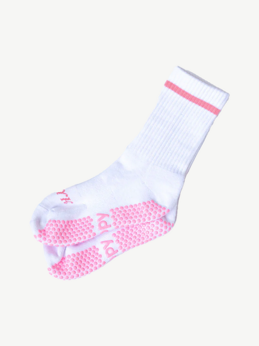 Grippy Socks - 'IYKYK' Crew Grippy Sock - S/M - Up to size 8 women's AU sizing