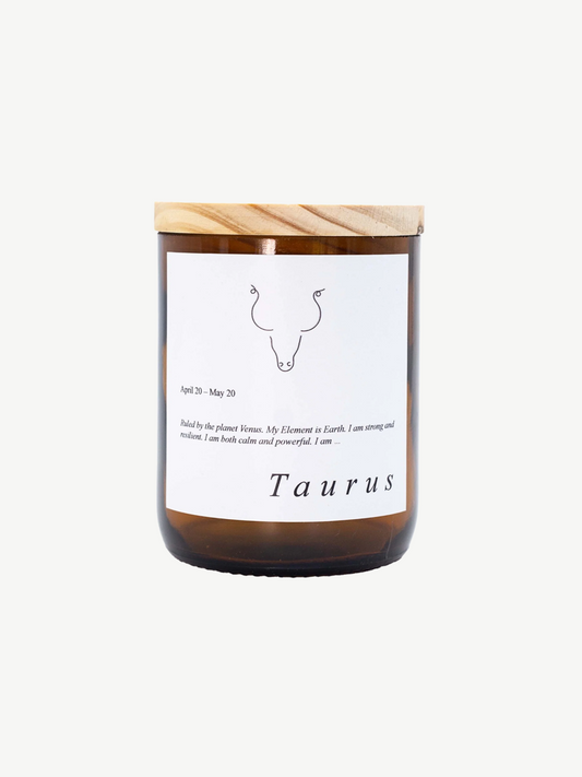 Commonfolk Zodiac Candle - Taurus